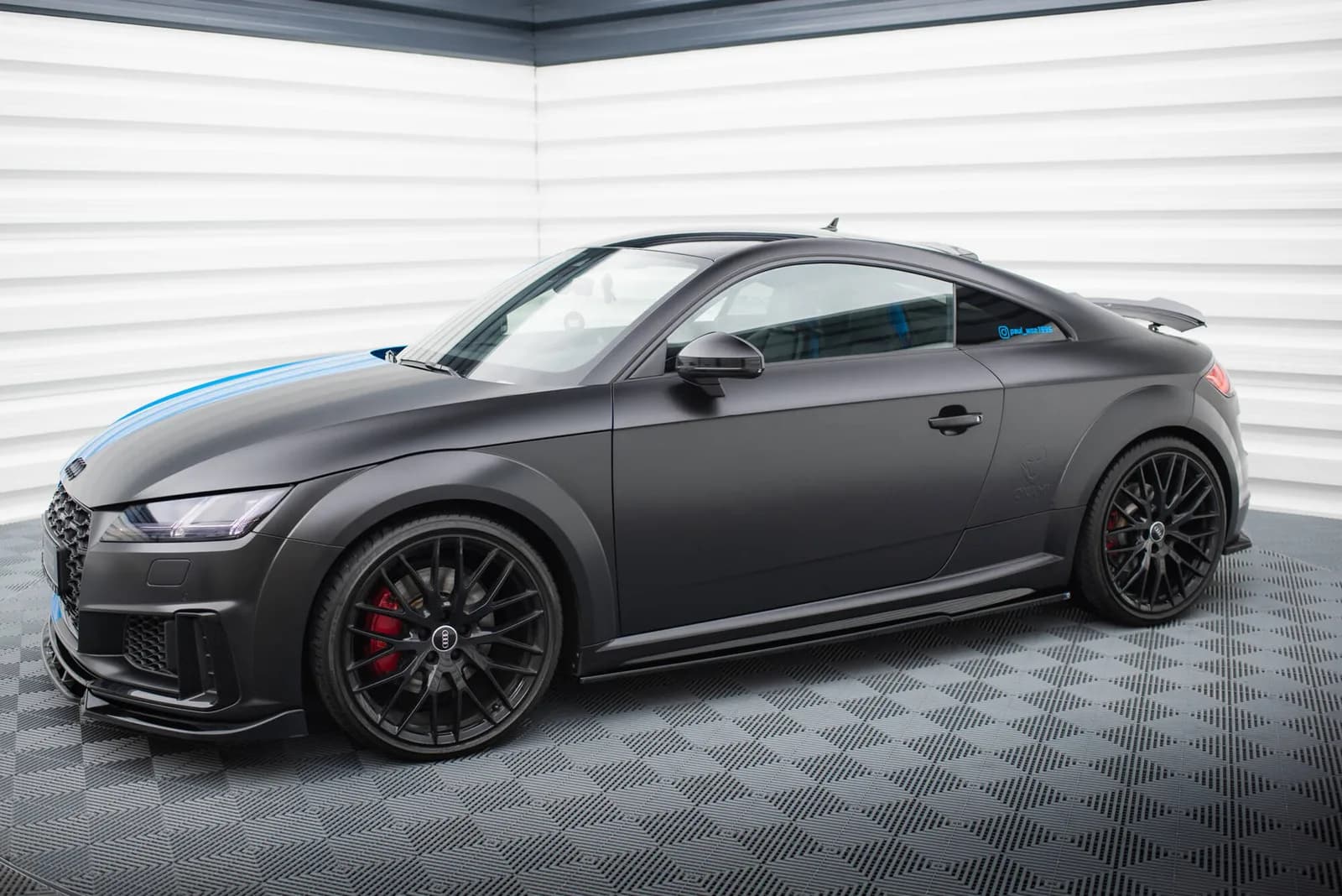 Накладки на пороги Maxton Audi TT S / TT S-Line 8S Facelift - фото My Tuning Lab