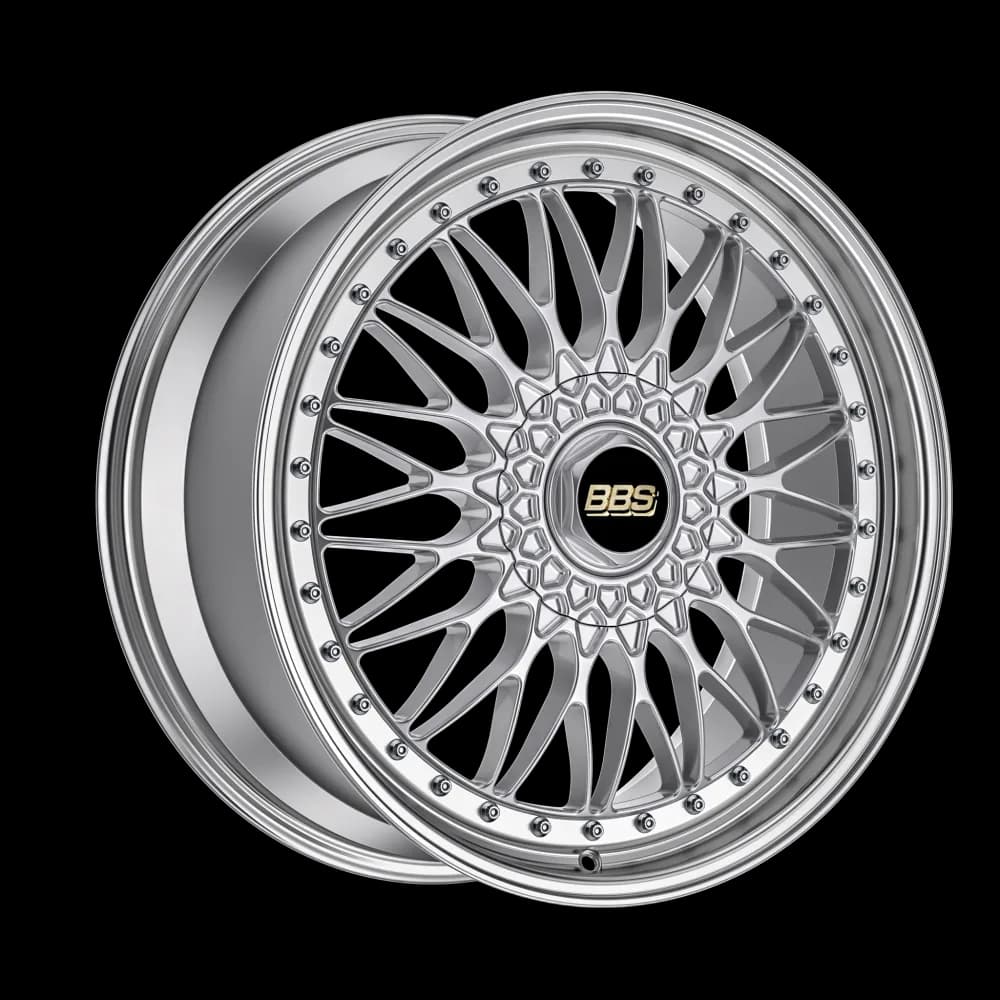 Легкосплавний диск 20" BBS Super RS 20x8,5 ET45 5x112 Brilliant срібний glossy - фото My Tuning Lab