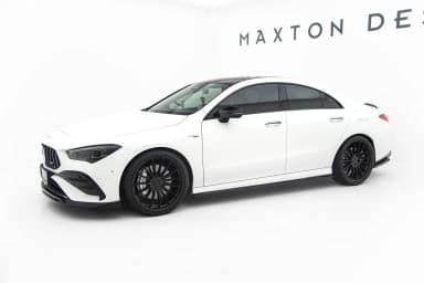Накладки на пороги Maxton Mercedes-AMG CLA 35 / 45 Coupe / Shooting Brake C118 Facelift / X118 Facelift - фото My Tuning Lab