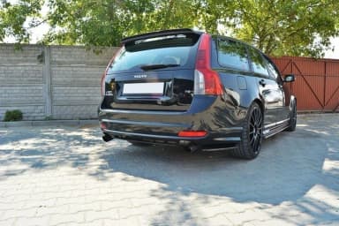 Задні сплітери boczne Maxton Volvo V50F R-Design (чорний глянець) - фото My Tuning Lab
