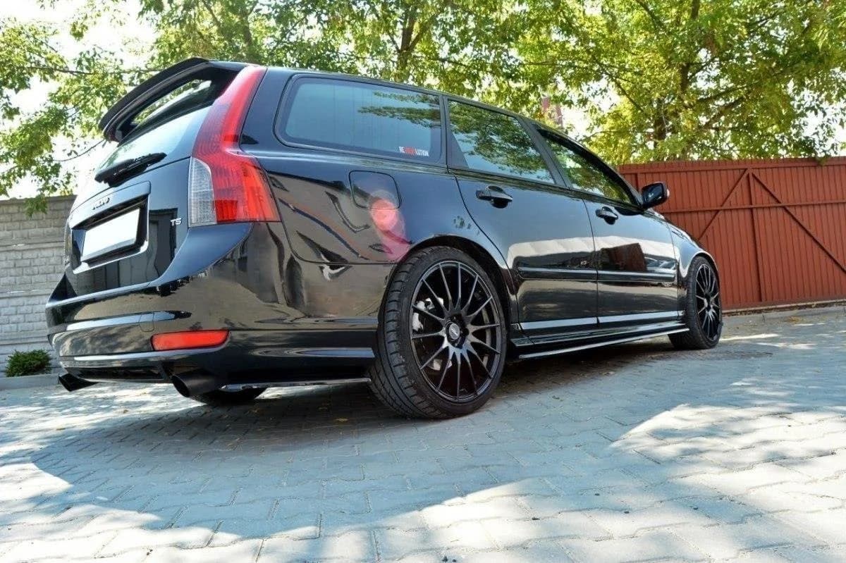 Накладки на пороги Maxton Volvo V50F R-Design - фото My Tuning Lab