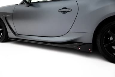 Накладки на пороги V.1 + Flaps Maxton Toyota GR86 Mk1 / Subaru BRZ Mk2 - фото My Tuning Lab