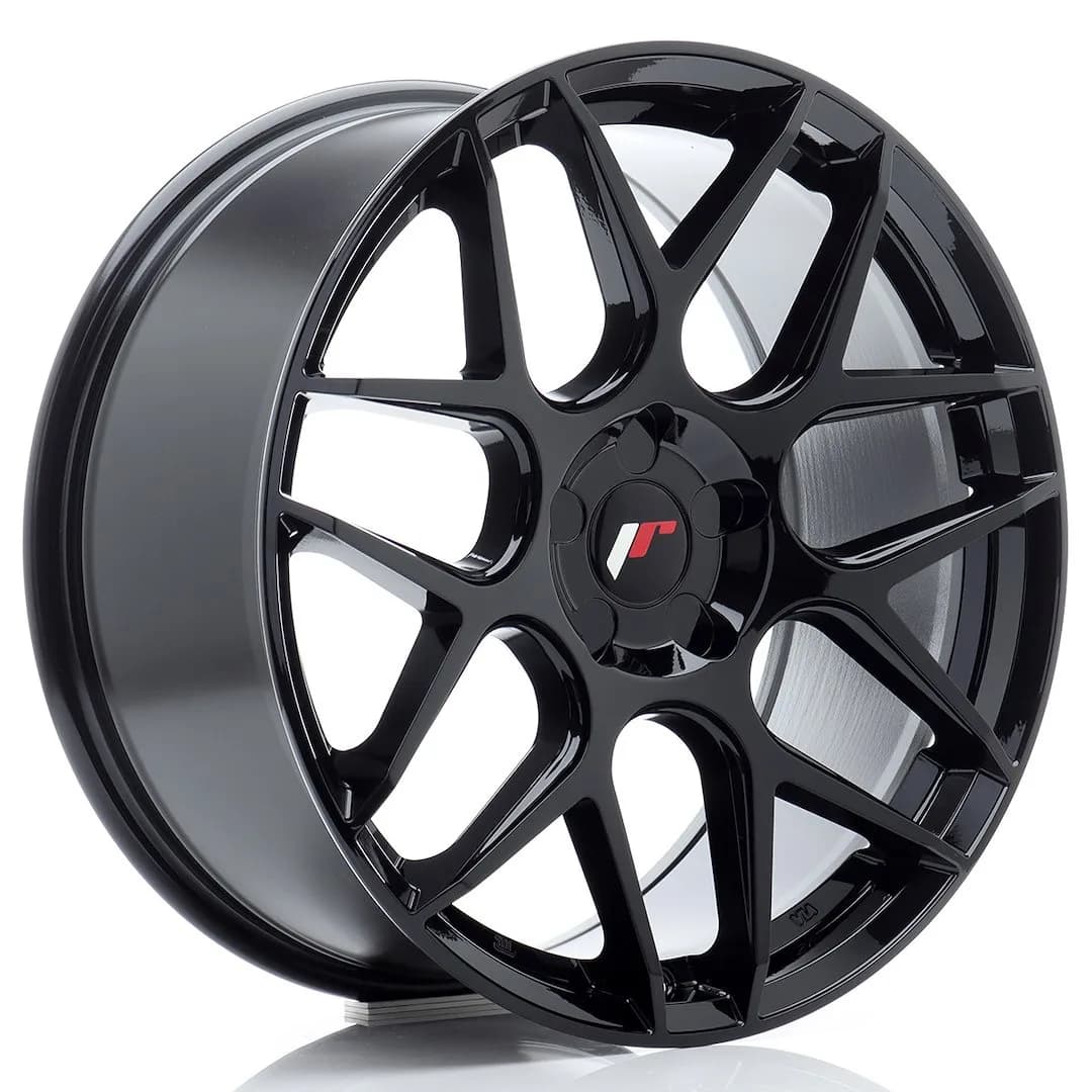Легкосплавний диск 19" Japan Racing JR18 19x8,5 ET35 5x120 глянцевий чорний - фото My Tuning Lab