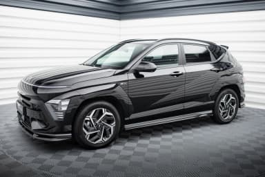 Накладки на пороги Maxton Hyundai Kona N-line Mk2 - фото My Tuning Lab