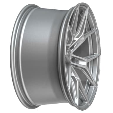 Легкосплавний диск 19" Wheelforce RACE.ONE 19x9 ET44 5x112 Frozen срібний - фото My Tuning Lab