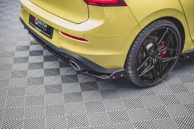 Задні сплітери Boczne V.1 + Flaps Maxton Volkswagen Golf GTI Clubsport Mk8 / Mk8 Facelift - фото My Tuning Lab