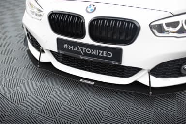 Передній сплітер RACING V.1 Maxton BMW 1 F20/F21 M-Power FACELIFT - фото My Tuning Lab
