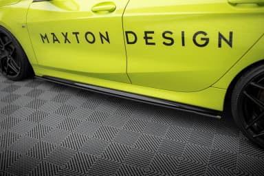 Накладки на пороги Street Pro Maxton BMW 1 M-пакет / M135i / 128ti F40 - фото My Tuning Lab