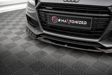 Передній сплітер V.1 Maxton Audi TT S / S-Line 8S - фото My Tuning Lab