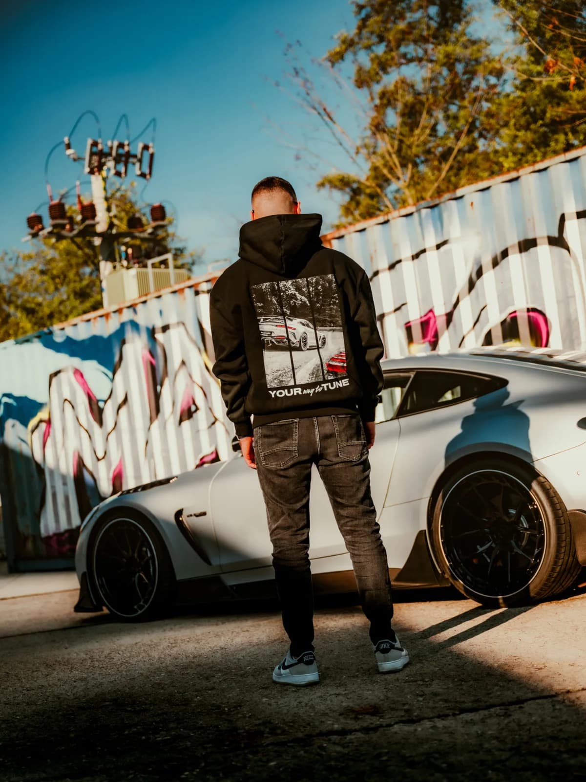 Чорне худі Maxton Design L - фото My Tuning Lab