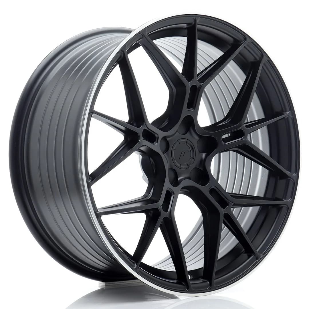 Легкосплавний диск 20" Japan Racing JR51 20x9,5 ET20-40 5H BLANK сатиновий чорний з фрезерований кант - фото My Tuning Lab