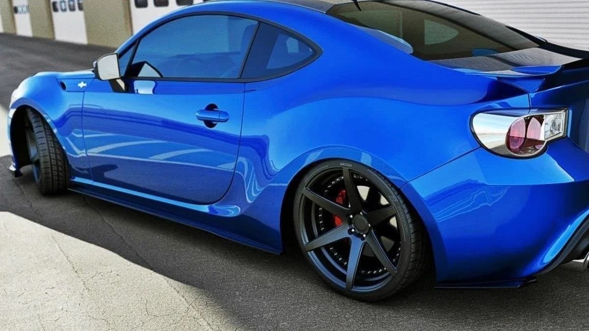 Накладки на пороги Maxton Toyota GT86 - фото My Tuning Lab