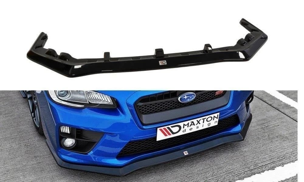Передній сплітер Maxton Subaru Impreza MK4 WRX STI V.1 - фото My Tuning Lab