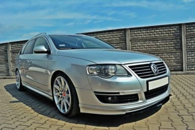 Передній сплітер Maxton Racing Volkswagen Passat B6 Votex - фото My Tuning Lab