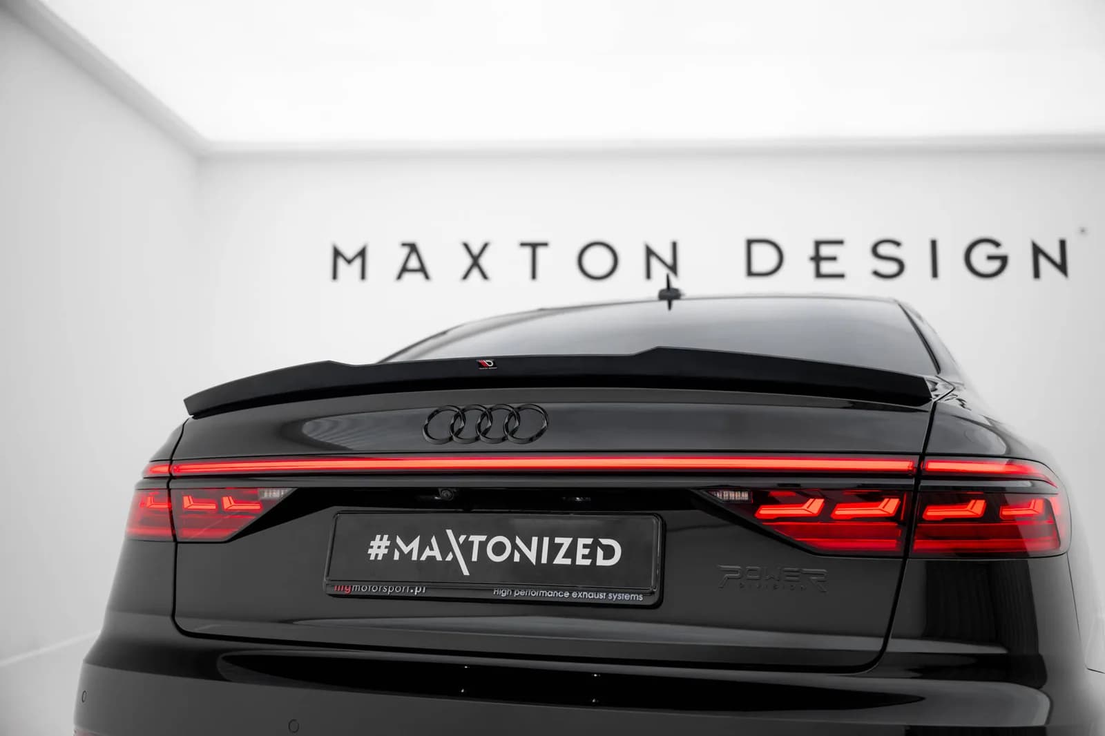 Спойлер Maxton Audi A8 / S8 / A8 S-Line D5 / D5 Facelift - фото My Tuning Lab
