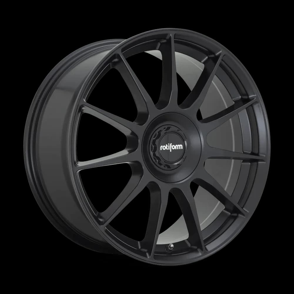 Легкосплавний диск 20" Rotiform R168 DTM 20x8,5 ET45 6x120 сатиновий чорний - фото My Tuning Lab