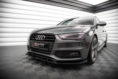 Передній сплітер V.3 Maxton Design Audi A4 S-Line / S4 B8 Facelift - фото My Tuning Lab