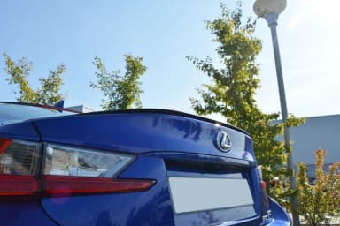 Продовження спойлера Maxton Lexus RC F (чорний глянець) - фото My Tuning Lab