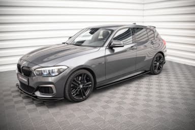 Накладки на пороги V.2 Maxton BMW 1 F20 M135i / M140i / M-пакет - фото My Tuning Lab