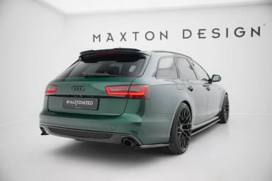 Задні сплітери Boczne V.2 Maxton Audi A6 S-line Avant C7 - фото My Tuning Lab