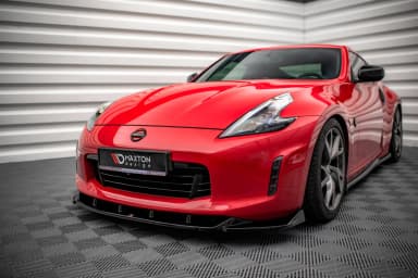 Передній сплітер V.2 Maxton Nissan 370Z Facelift - фото My Tuning Lab