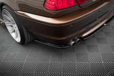 Задній сплітер Maxton BMW 3 E46 M-пакет Coupe (Z dyfuzorem) - фото My Tuning Lab