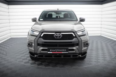 Передній сплітер Maxton Toyota Hilux Invincible Mk8 Facelift - фото My Tuning Lab