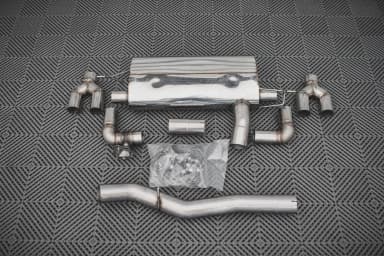 Karbonowy Задній дифузор Prepreg V.1 + Milltek Sport Exhaust Maxton BMW 1 F40 M135i - фото My Tuning Lab
