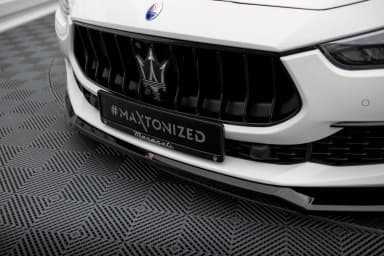 Передній сплітер V.1 Maxton Maserati Ghibli Mk3 Facelift - фото My Tuning Lab