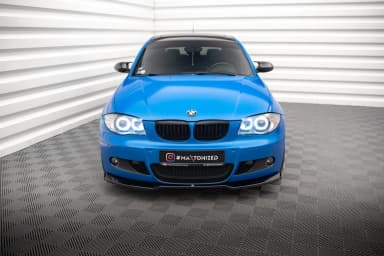 Передній сплітер V.1 Maxton BMW 1 M-пакет E87 Facelift - фото My Tuning Lab
