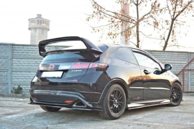 Задній спойлер Maxton Honda Civic VIII Type-R ( do spojlera Mugen ) (чорний глянець) - фото My Tuning Lab