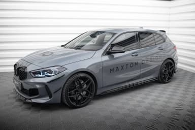 Накладки на пороги V.2 Maxton BMW 1 M-пакет / M135i / 128ti - фото My Tuning Lab