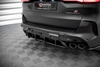 Задній дифузор Street Pro Maxton BMW X5M F95 / F95 Facelift - фото My Tuning Lab