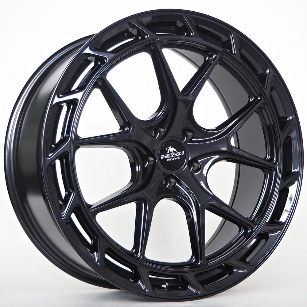 Легкосплавний диск 22" Forzza Saturn 22x9,5 ET37 5x112 чорний Magic - фото My Tuning Lab