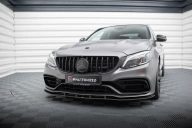 Передній сплітер Street Pro Maxton Mercedes-AMG C63 Sedan / Estate W205 Facelift - фото My Tuning Lab