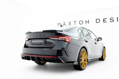 Задня накладка Maxton Skoda Octavia RS Mk4 / Mk4 Facelift - фото My Tuning Lab