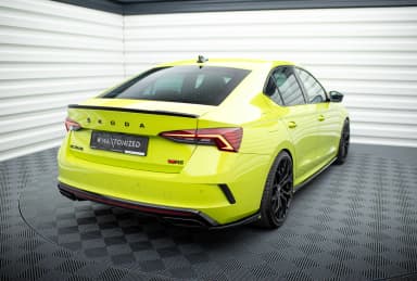Задні сплітери Boczne V.2 Maxton Skoda Octavia RS Combi / Liftback Mk4 / Mk4 Facelift - фото My Tuning Lab