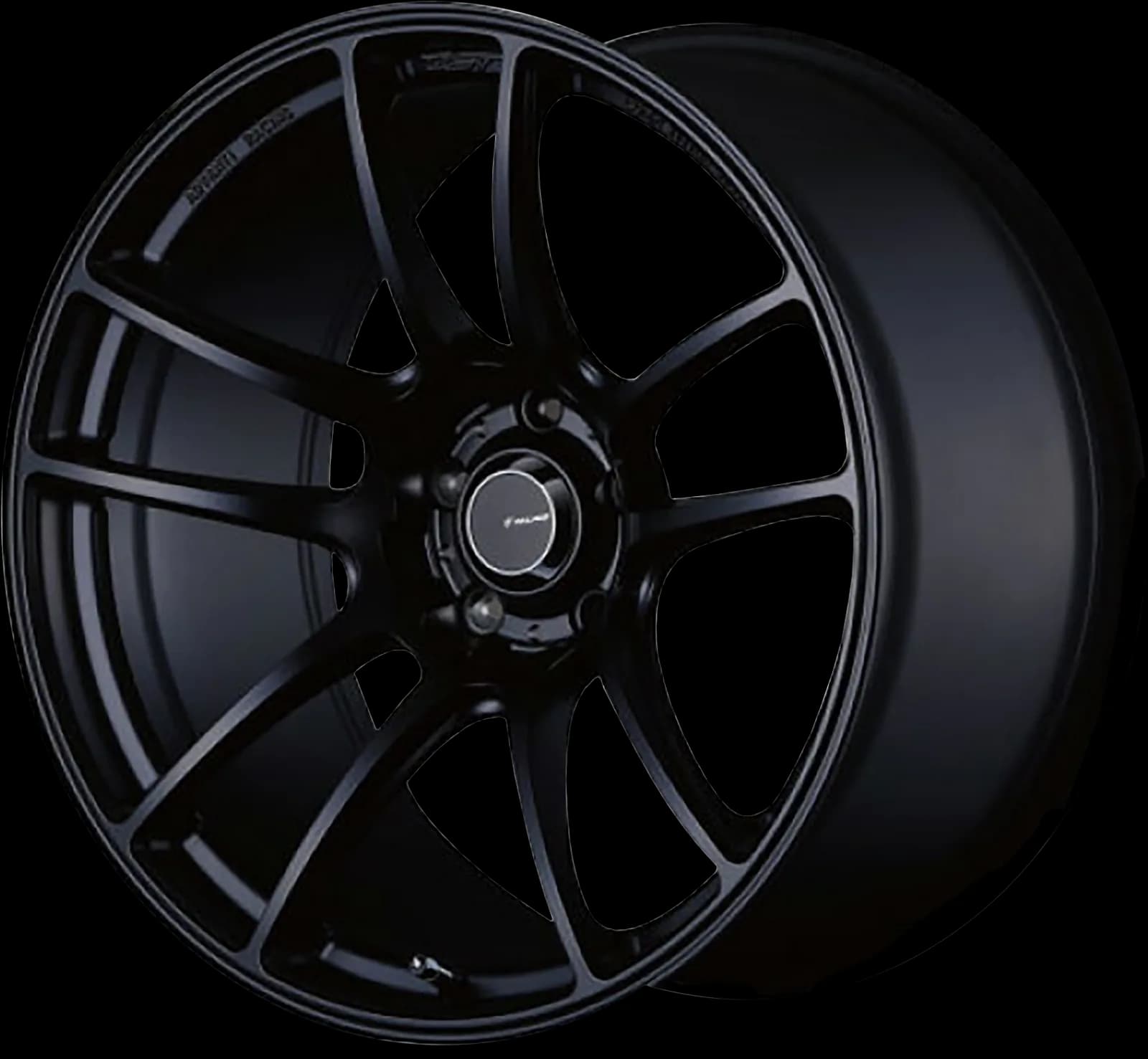 Легкосплавний диск 18" Valino N820 18x9 ET5 5x114,3 матовий чорний - фото My Tuning Lab