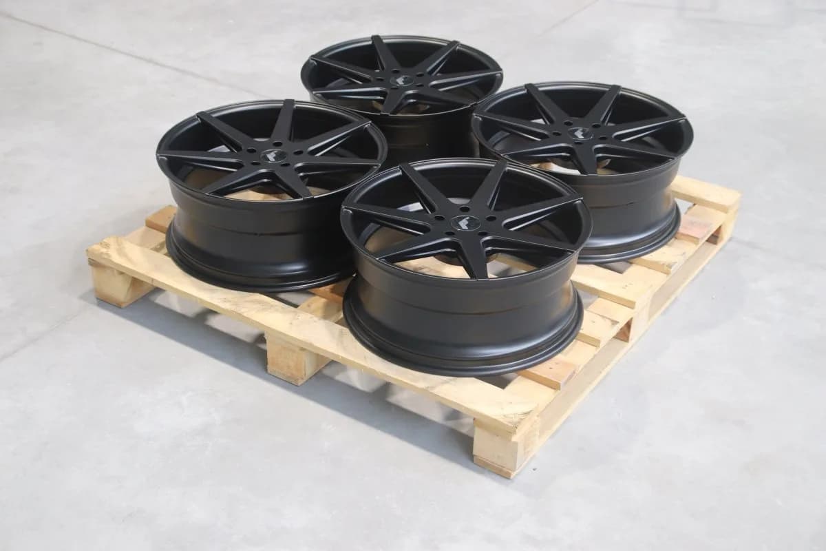 Комплект легкосплавних дисків 20" Japan Racing JR20 20x8,5 ET35 5x120 матовий чорний - фото My Tuning Lab