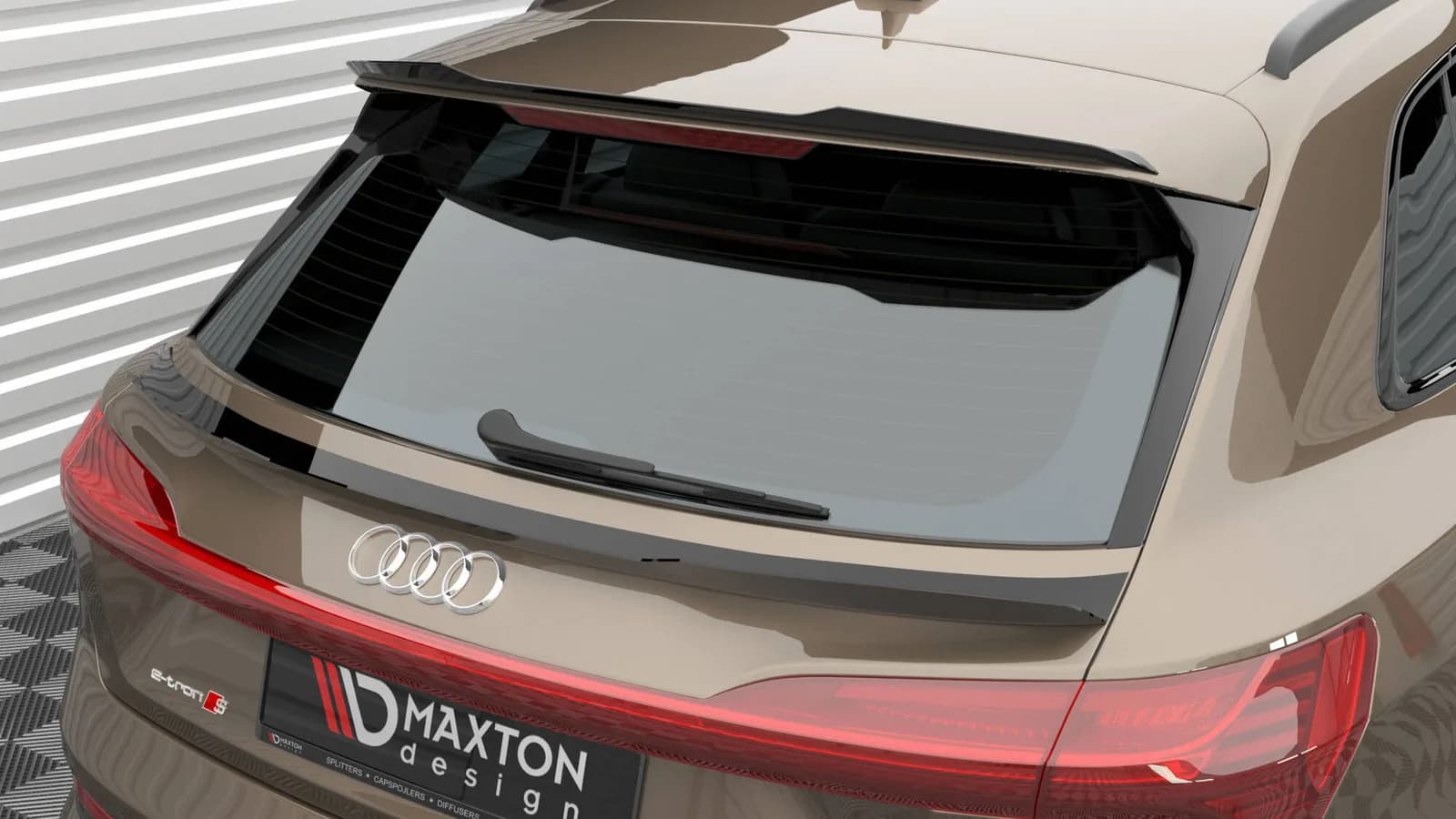 Dolny Спойлер Maxton Audi e-tron - фото My Tuning Lab