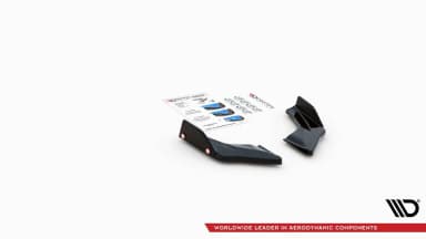 Задні сплітери Boczne V.1 + Flaps Maxton Volkswagen Golf GTI Clubsport Mk8 / Mk8 Facelift - фото My Tuning Lab