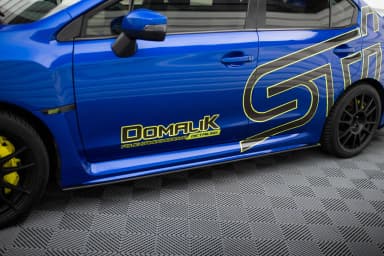 Накладки на пороги Street Pro Maxton Subaru WRX STI Mk1 - фото My Tuning Lab