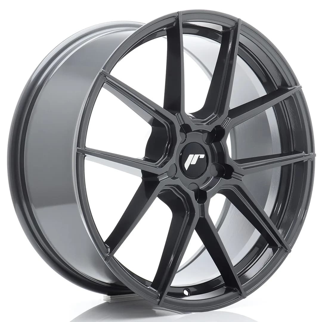 Легкосплавний диск 20" Japan Racing JR30 20x8,5 ET35 5x112 насичений сірий - фото My Tuning Lab