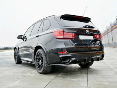 Накладки на пороги Maxton BMW X5 F15 M50d (чорний глянець) - фото My Tuning Lab