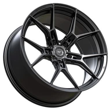 Легкосплавний диск 19" Wheelforce RACE.ONE 19x9,5 ET21 5x112 глибокий чорний - фото My Tuning Lab
