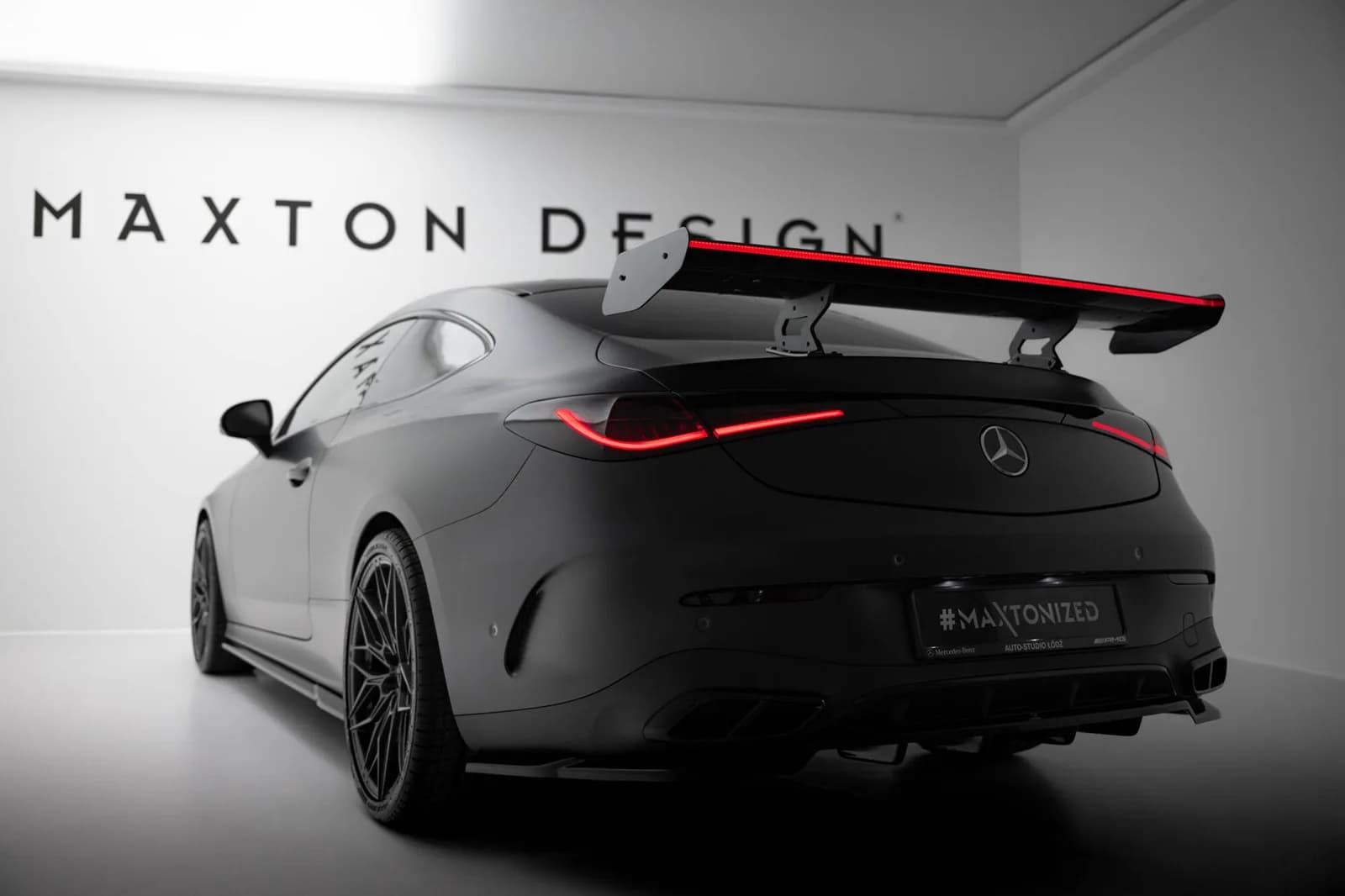 Karbonowy Spoiler V.1 + LED Maxton Mercedes-Benz CLE AMG-Line / AMG CLE 53 C236 - фото My Tuning Lab