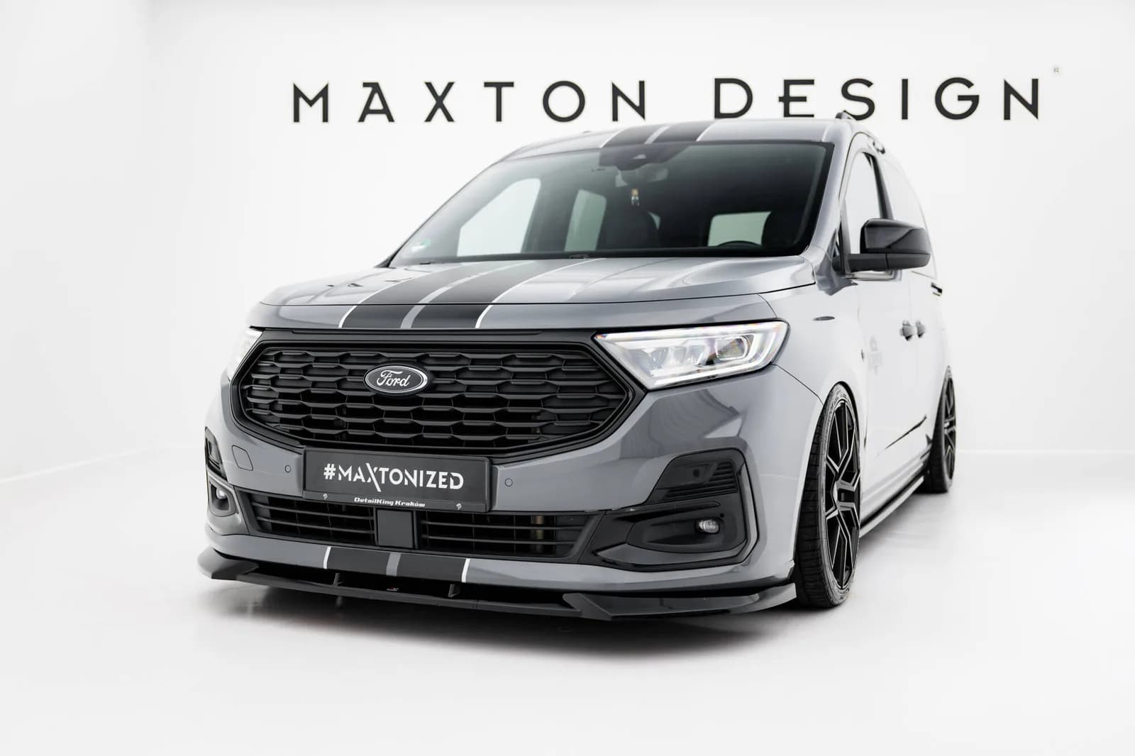 Передній сплітер Maxton Ford Transit Connect Mk3 - фото My Tuning Lab