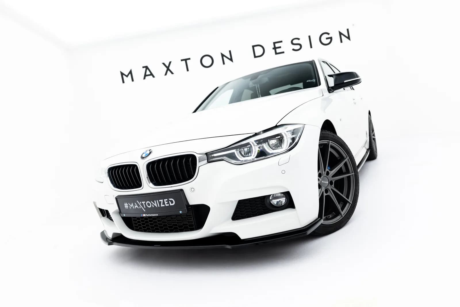Передній сплітер Maxton BMW 3 M-пакет F30 / F30 Facelift - фото My Tuning Lab
