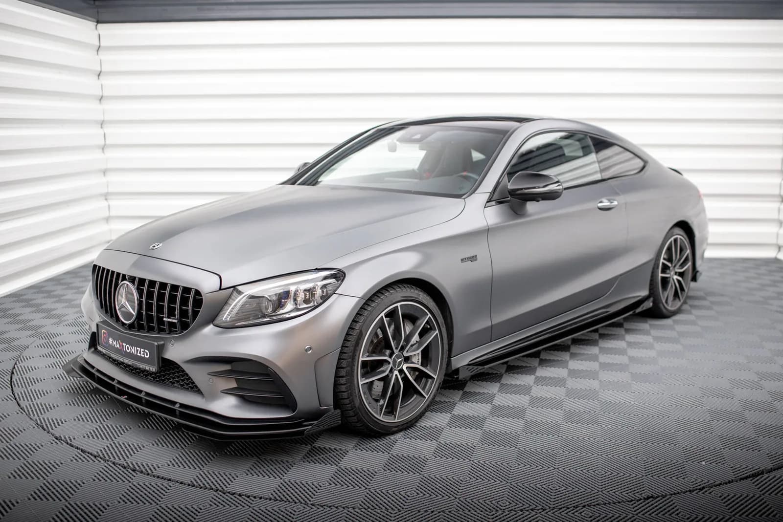 Передні флапси Maxton Mercedes-AMG C43 Coupe / Cabrio C205 Facelift / A205 Facelift - фото My Tuning Lab