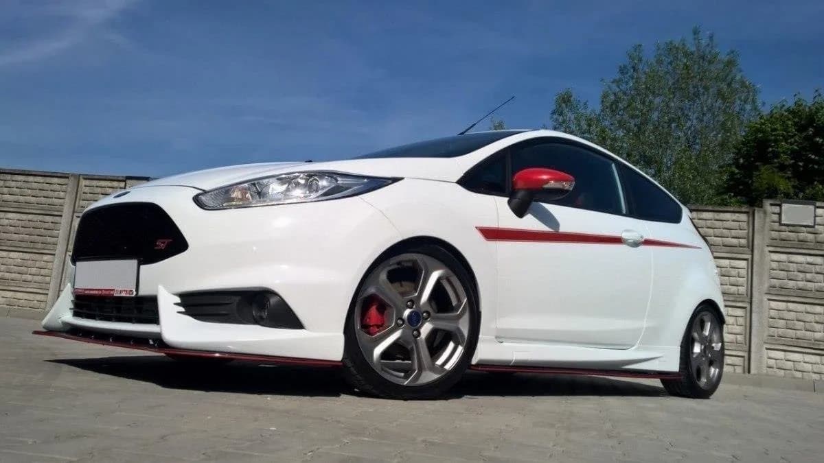 Передній сплітер Maxton Ford Fiesta ST Mk7 FL (Do Zderzaka Maxton Design) - фото My Tuning Lab